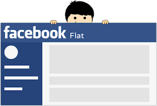Cara merubah tampilan facebook menjadi flat pada Chrome