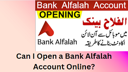 Can I Open a Bank Alfalah Account Online?