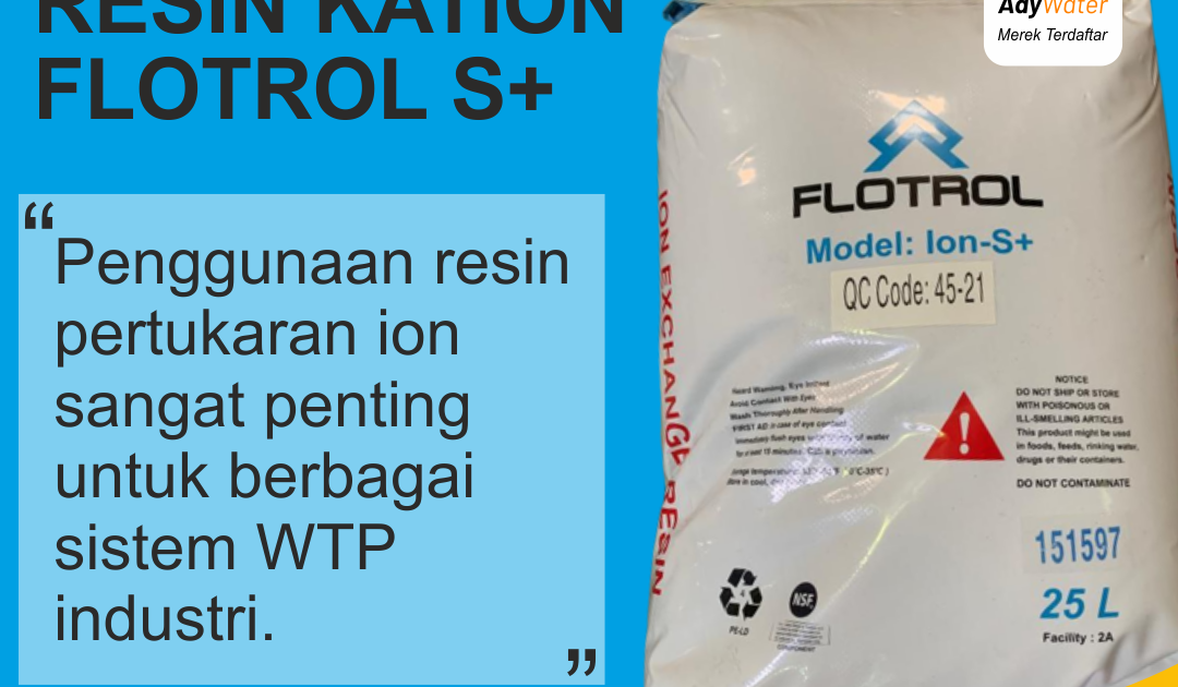 Jual Resin Cation Softener Flotrol - Kota Tangerang Selatan - Adenfilter