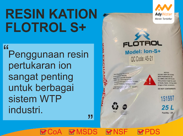 Resin Kation S+ Flotrol Water Softener - Ady Water - : HARGA  SILICA GEL - HARGA PASIR SILIKA - HARGA MEMBRAN RO-HARGA PASIR ZEOLIT