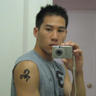 Toronto Warriors temporary tattoo using a permanent marker