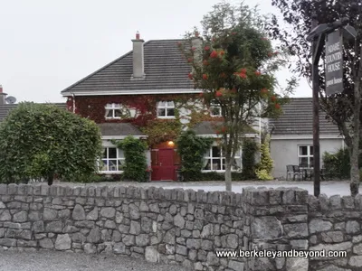 exterior of Adare Country House Guest House in Adare, Ireland