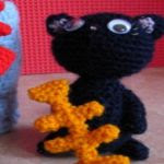 patron gratis gato amigurumi, free pattern amigurumi cat 