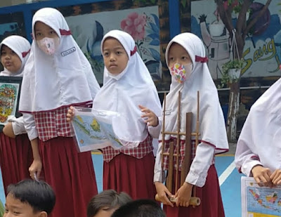 Peringati Hari Nusantara, SD Muhammadiyah 22 Surabaya Kenalkan Karya Budaya