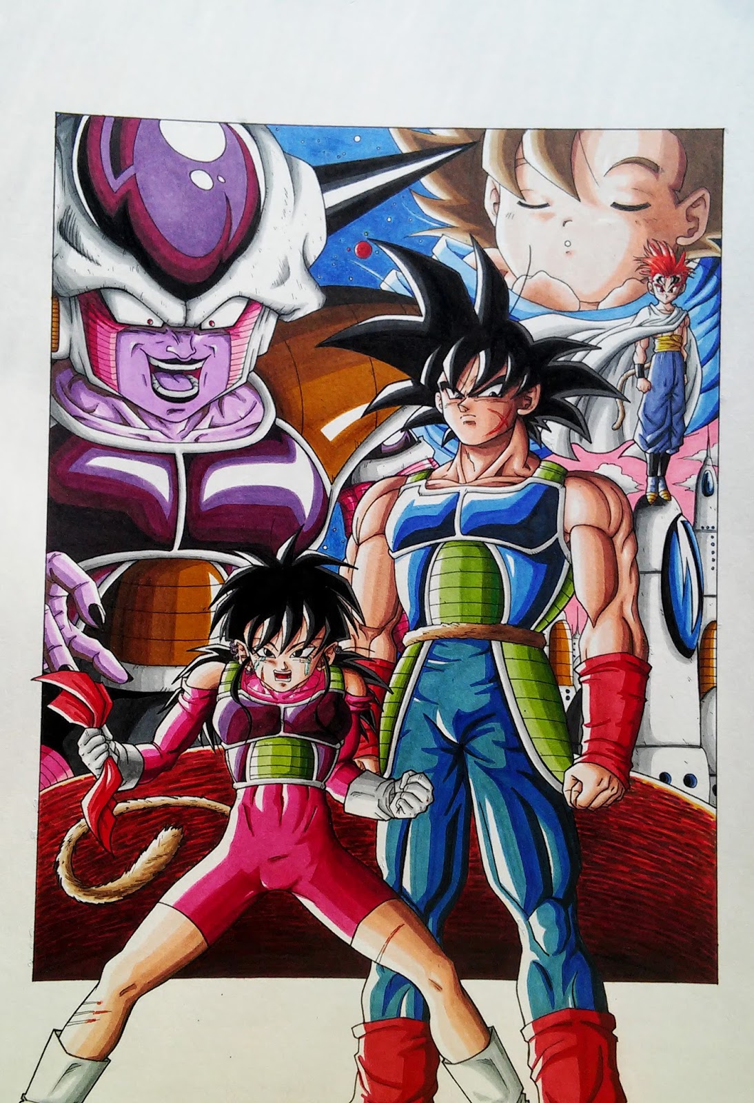 Dragon Ball AF: DRAGON BALL AF ORIGINS: COVER OF THE MANGA FIRST CHAPTER FINISHED