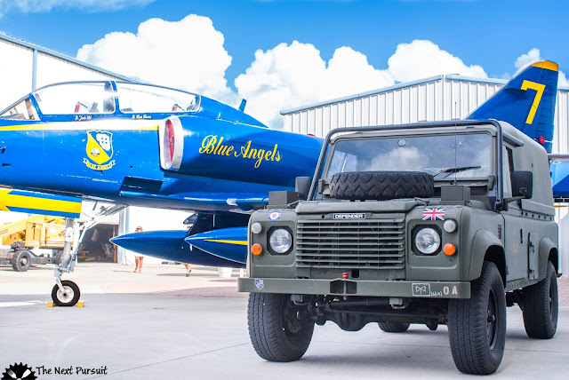 Blue Angels Jet and Defender