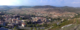 Panoramic view from the Castle of Cardona