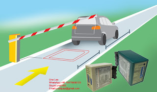 vehicle loop detector inductive loop for barrier gate