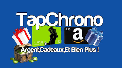 TapChrono gagner de l'argent avec son mobile