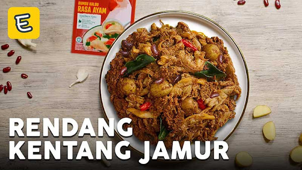 Resep Rendang Kentang Jamur