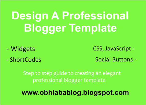 Professional Blogger Template