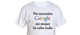No necesito google, mi mujer lo sabe todo, tshirt, camiseta, t-shirt, tee