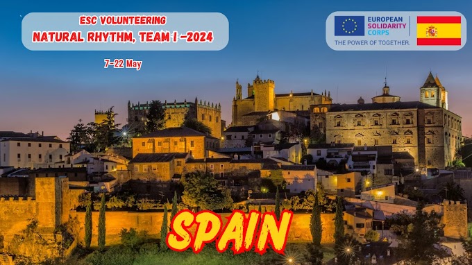 NATURAL RHYTHM 2024| ESC team volunteering in Spain (Fully Funded)