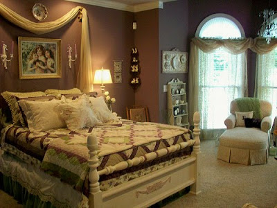 Purple Master Bedroom