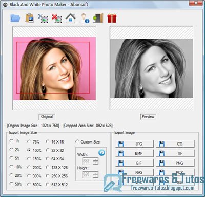 Black And White Photo Maker : un logiciel pour transformer vos photos couleur en photos noir et blanc