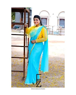 Actress Roja Selvamani in Stunning Photoshoot In Saree