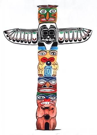 I guess we all have days where we feel like The Low Man on the Totem Pole