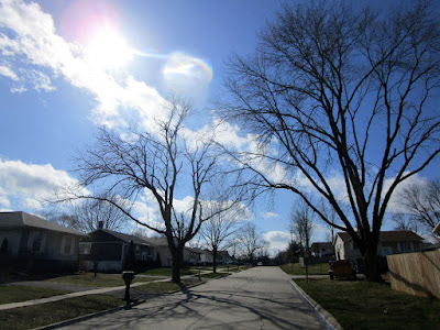 Sunshine on street