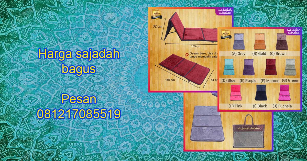 harga sajadah bagus