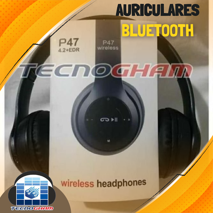 AURICULARES BLUETOOTH - $