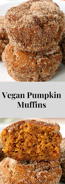 Vegan Pumpkin Muffins (gluten-free, whole wheat options)