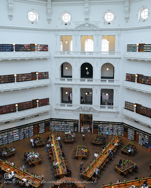 【旅遊澳洲】墨爾本最美打卡點 - State Library