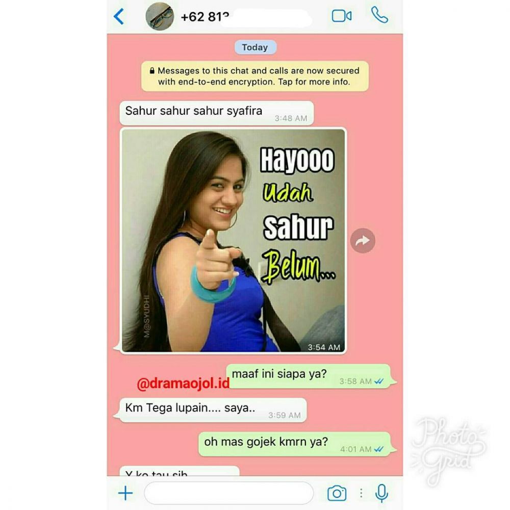 15 Chat Abang Ojek Online Ngajak Kenalan Pelanggan Ini Bikin