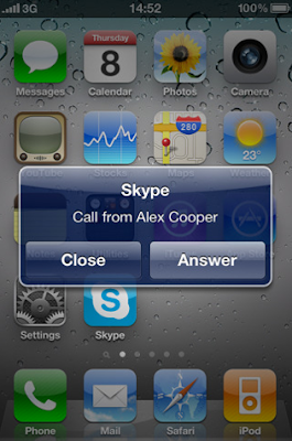 Now Skype multitasking available for iPhone 4 and 3GS, 3G calls to stay free