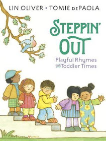 Bea's Book Nook, Review, Steppin' Out, Lin Oliver, Tomie dePaola