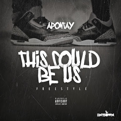 @AApontay "This Could Be Us (Freestyle)" artwork with Jordans on it