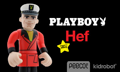 Kidrobot - The Playboy Hugh Hefner Peecol Vinyl Figure