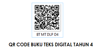 Senarai Qr Code Buku Teks Digital Tahun 4 KSSR Sekolah Rendah Yang Terkini-