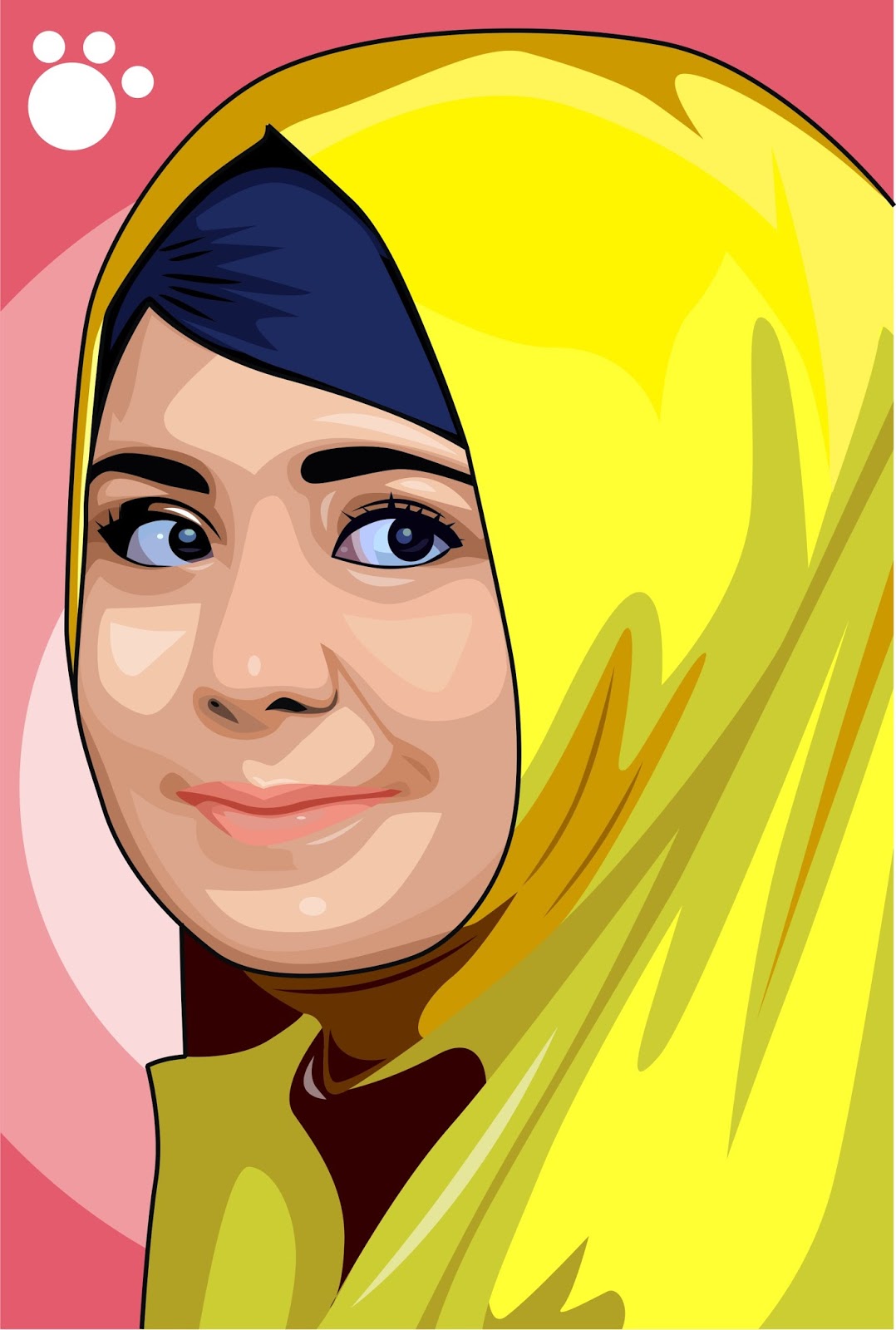 Cara Menggambar Wajah Menjadi Kartun dengan CorelDRAW 