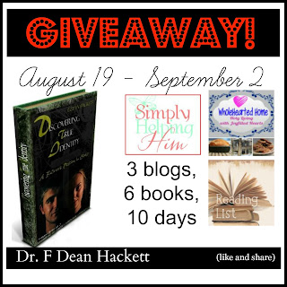 **GIVEAWAY**  Discovering True Identity win a copy of the book August 19 - September 2