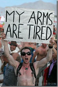Protest sign