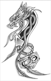 Celtic Tattoos Especially Dragon Tattoos With Image Celtic Dragon Tattoo Design Picture 2