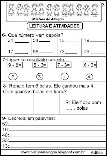 Leituras para alfabetização