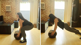 Medicine Ball Burpees