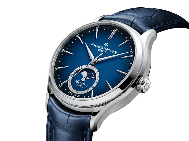 Baume & Mercier Clifton Baumatic Moon phases Date 10756