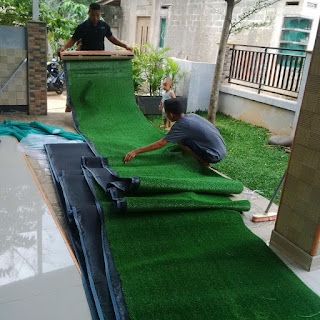 Rumput Sintetis Untuk taman rumah