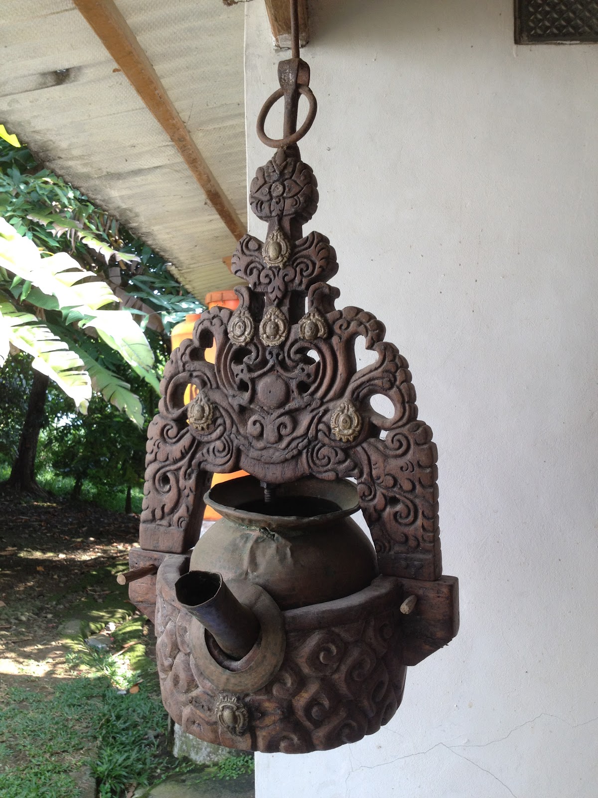 Sojourner Antiques A Cirebon Wayang  Lamp Dalung Blencong