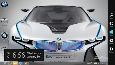 BMW Hybrid i8 2013 Theme For Windows 8