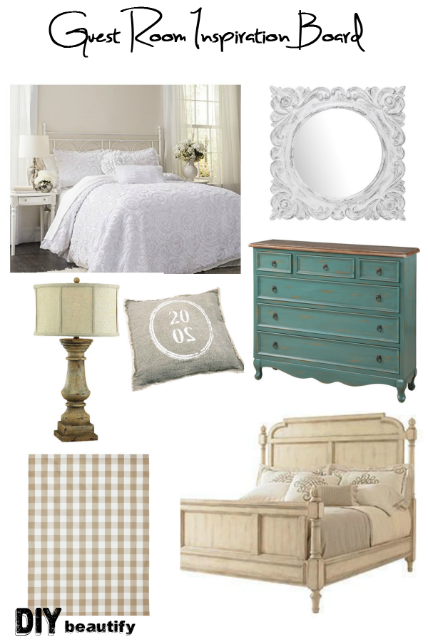 See this Guest Room Transformation week by week! Part of One Room Challenge #ORC | DIY beautify