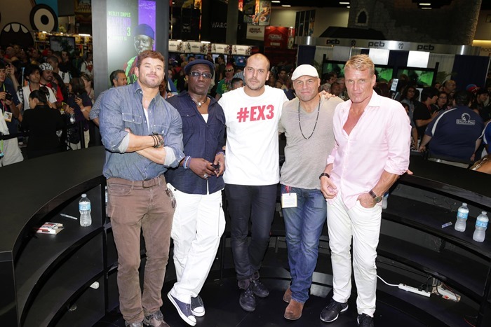 Lionsgate's "The Expendables 3" Talent Signing at 2014 Comic-Con Lionsgate's "The Expendables 3" Talent Signing at 2014 Comic-Con