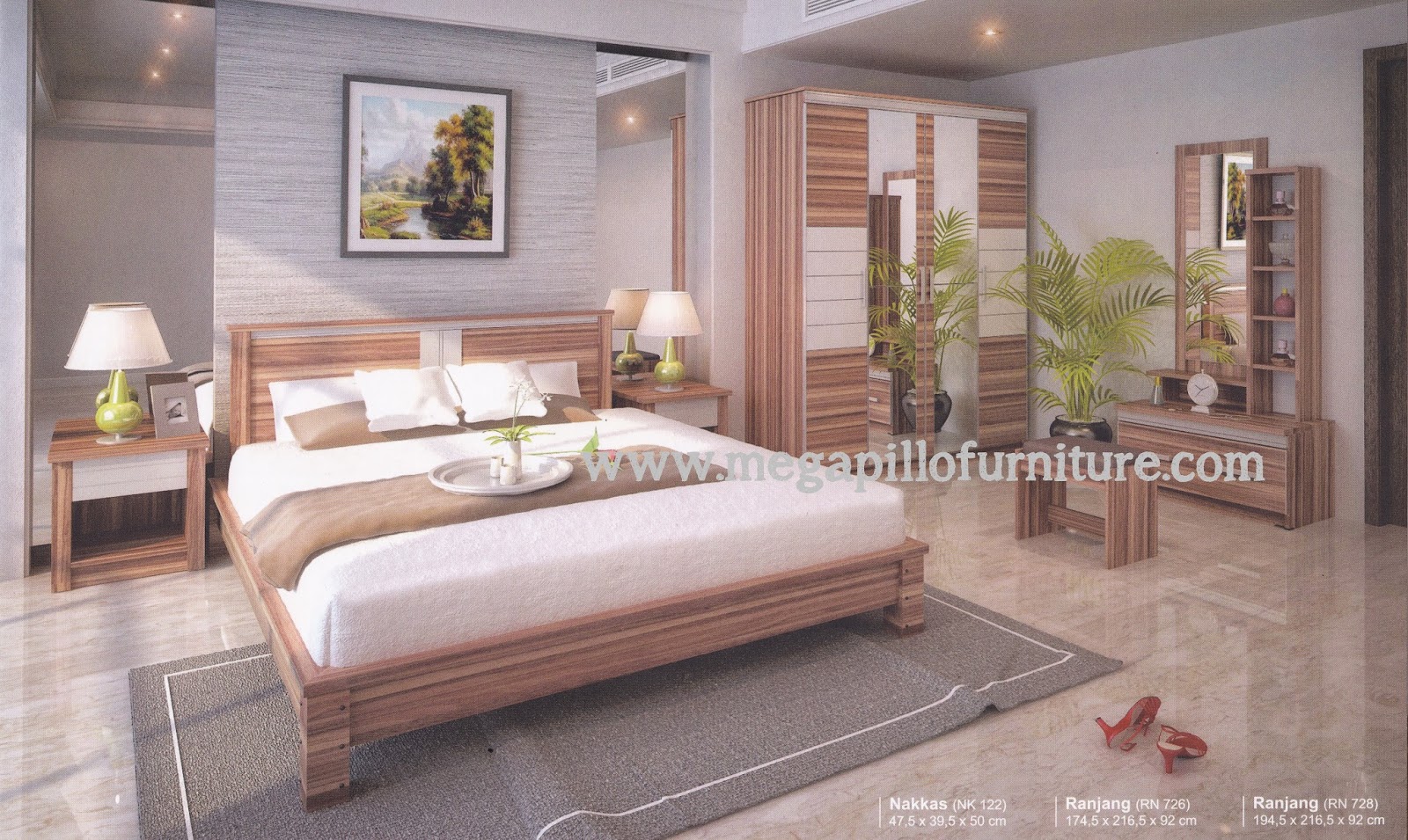 Megapillo Furniture & Spring Bed Online Shop: Ranjang Besi 
