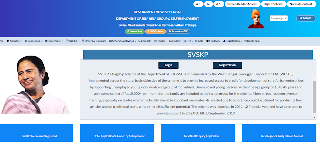 Swami Vivekananda Swanirbhar Karmasansthan Prakalpa (SVSKP) Registration 2024 & Login