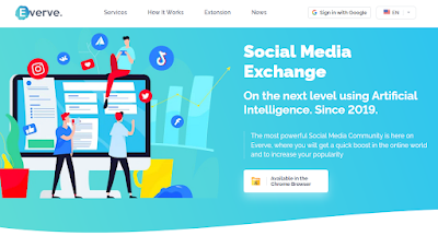 Everve, earn Money on Social Media