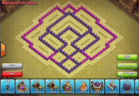 desain layout war base TH7