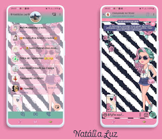 Girls Love Theme For YOWhatsApp & Fouad WhatsApp By Natalia Luz