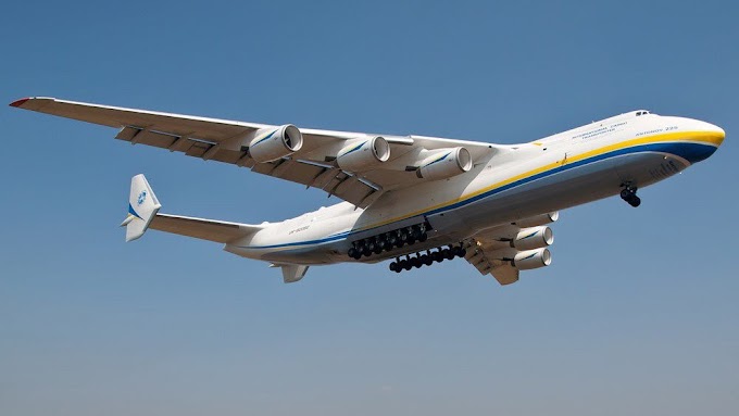 Antonov AN-225, o maior avião cargeuiro do planeta